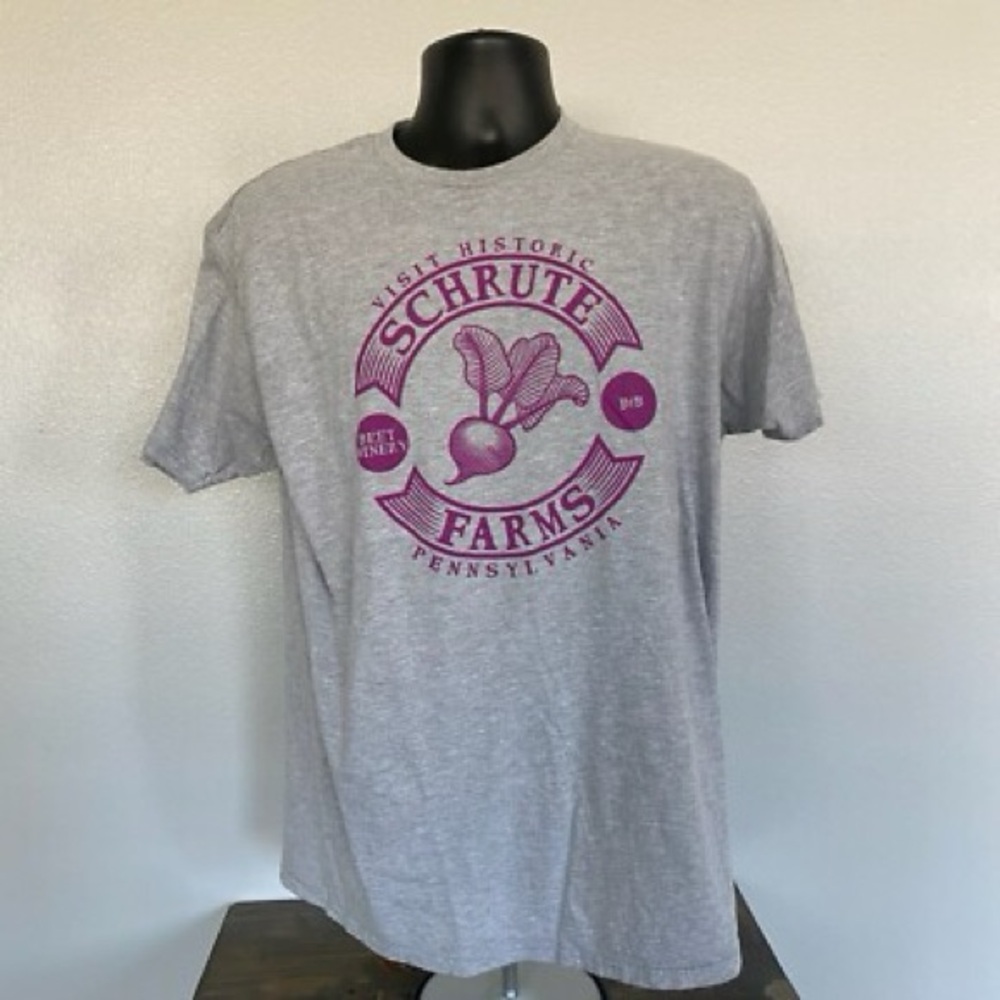 The Office Official Exclusive Merchandise Dwight Schrute Farms Beets TV T-Shirt